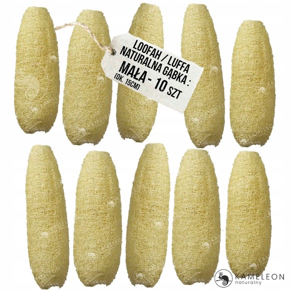 Kameleon Kulinarny LUFFA LOOFAH NATURALNA GĄBKA ROŚLINNA DO