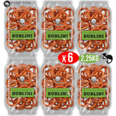 TERA OBWARZANKI KLASYCZNE BUBLINI ręcznie robione 375G x 6szt 2,25KG
