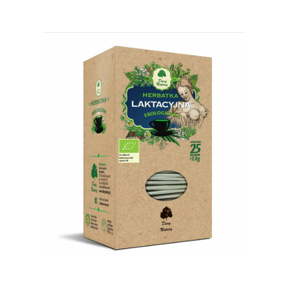 Dary Natury LAKTACYJNA HERBATA herbatka EKO NA LAKTACJĘ 25