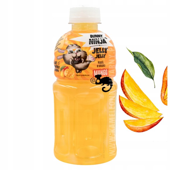 BUNNY NINJA JELLY JELLY Napój Sok WINOGRONO Z GALARETKĄ