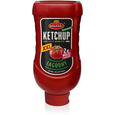 KETCHUP hight quality ŁAGODNY XXL DUŻE OPAKOWANIE 1KG ! ROLESKI