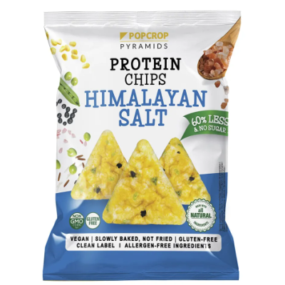 POPCROP Piramidki proteinowe o smaku soli himalajskiej BEZ