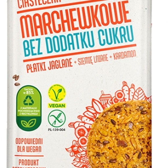 BOX wegańskie CIASTKA CIASTECZKA MALINA BURAK CHIA bez