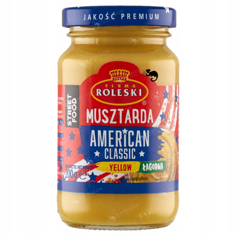 3x MUSZTARDA AMERICAN Classic + BAWARSKA + TRINIDAD SCORPION 0,63KG ROLESKI