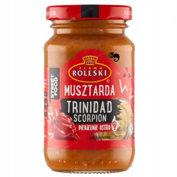 3x MUSZTARDA AMERICAN Classic + BAWARSKA + TRINIDAD SCORPION 0,63KG ROLESKI 3x MUSZTARDA AMERICAN Classic + BAWARSKA + TRINIDAD SCORPION 0,63KG ROLESKI