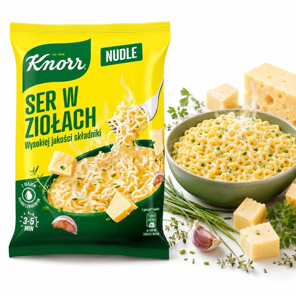 KNORR - NUDLE - POMIDOROWE ŁAGODNE 63g