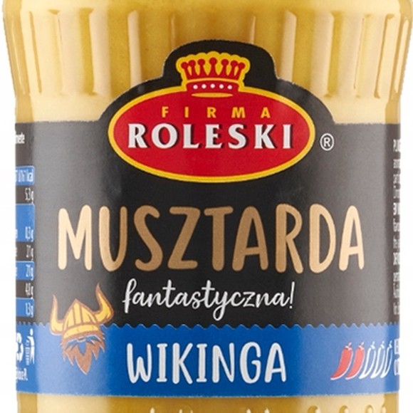 ROLESKI MUSZTARDA Miodowa 175g (słoik)