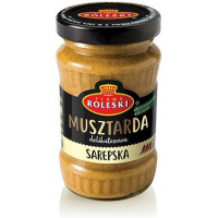 MUSZTARDA SAREPSKA DELIKATESOWA bez konserwantów w słoiku 175g ROLESKi