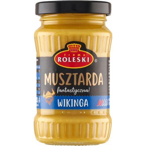 MUSZTARDA ZESTAW mix RÓŻNYCH SMAKÓW bez konserwantów 12szt 2,09KG ROLESKI