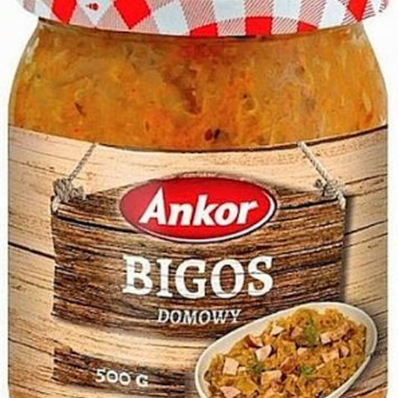 Ankor BIGOS DOMOWY gotowe danie mięsne GOTOWE DO PODGRZANIA