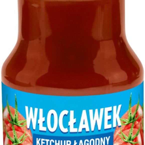 Włocławek KETCHUP ŁAGODNY POMIDOROWY 380G