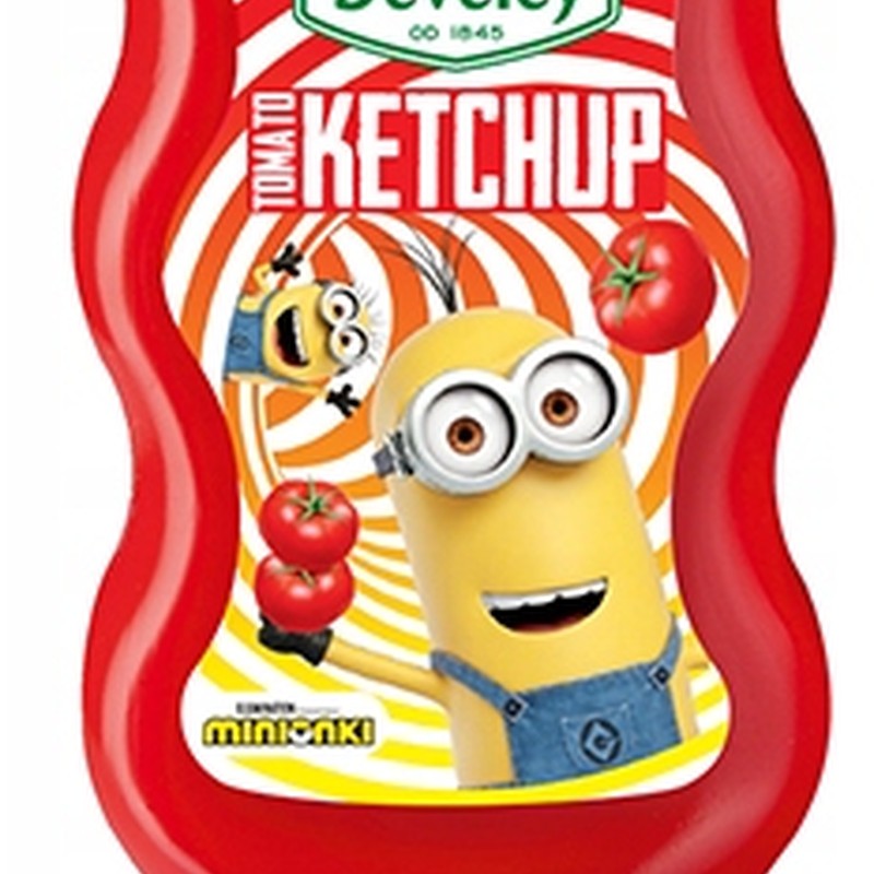 Develey KETCHUP POMIDOROWY dla dzieci MINONKI 450G