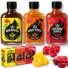 BARDZO OSTRY SOS Habanero SUPER HOT sos BBQ Z SUSZONĄ HABANERO 120g ROLESKI