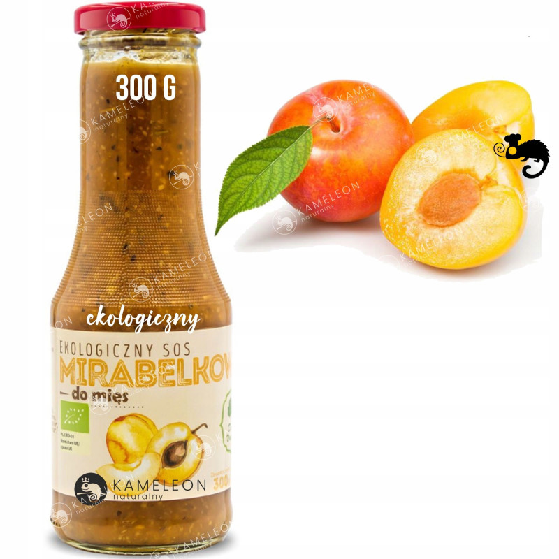 OKAZJA SOS MIRABELKOWY DO MIĘS z mirabelek mirabelki eko 300G DARY NATURY
