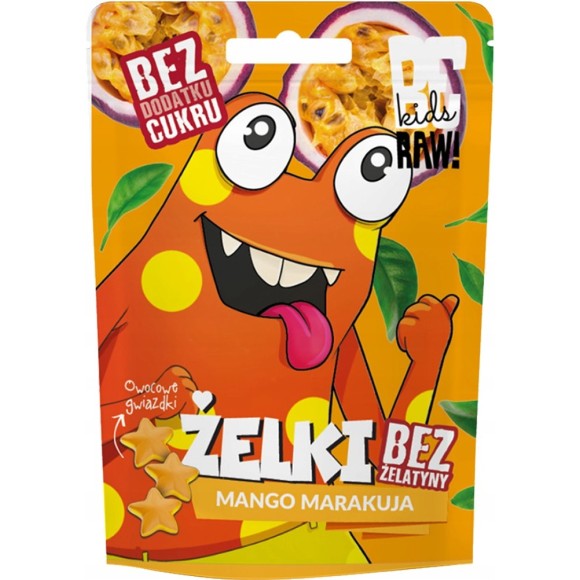 ZESTAW SŁODYCZY O SMAKU MANGO 10szt CIASTKO BATON LIZAK