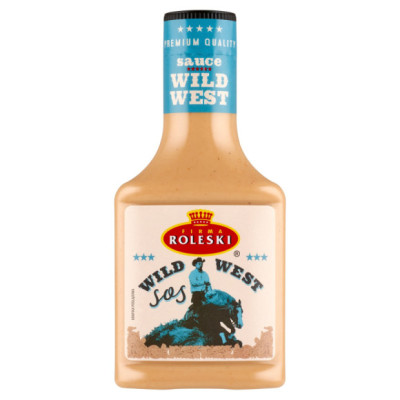 Roleski sos WILD WEST sos majonezowy z wędzoną solą i cukrem 310g