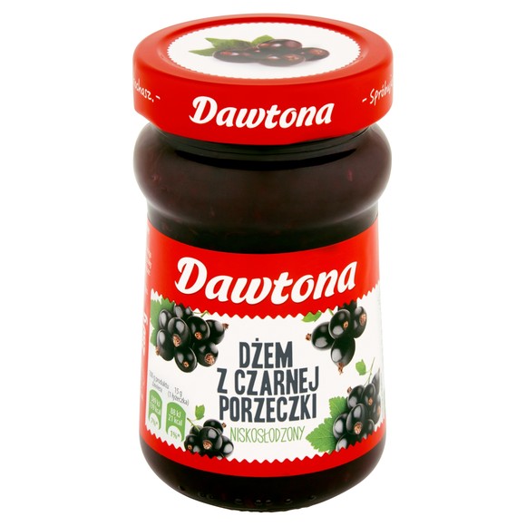 DŻEM PORZECZKOWY Z CZARNEJ PORZECZKI o obniżonej zawart