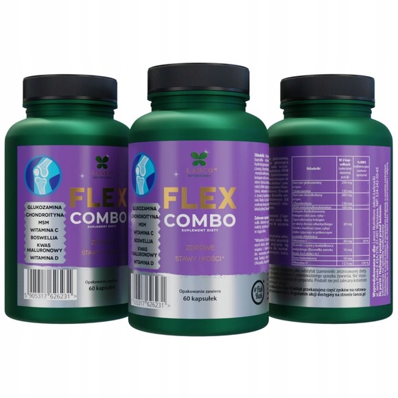 lanco FLEX COMBO NA STAWY Glukozamina Chondroityna MSM