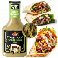 SOS OGÓRKOWY DO TORTILLI I KANAPEK majonez + musztarda STREET FOOD ROLESK
