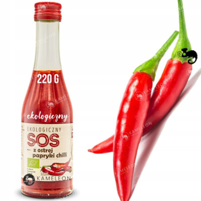 SOS Z OSTREJ PAPRYKI CHILLI eko 220G DARY NATURY