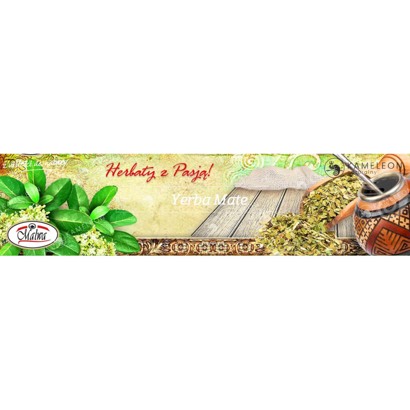 MALWA HERBATA YERBA MATE Z LIMONKĄ saszetki