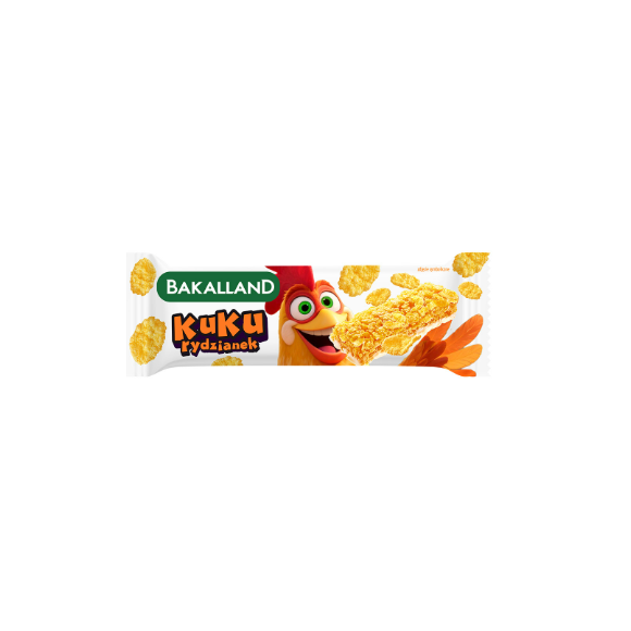 Bakalland BATON zbożowy z miodem KUKURYDZIANEK 25g