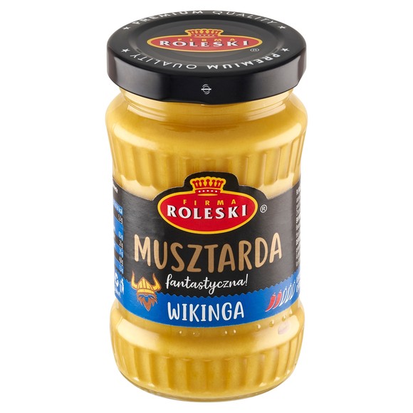 ROLESKI MUSZTARDA Wikinga 175g (słoik)
