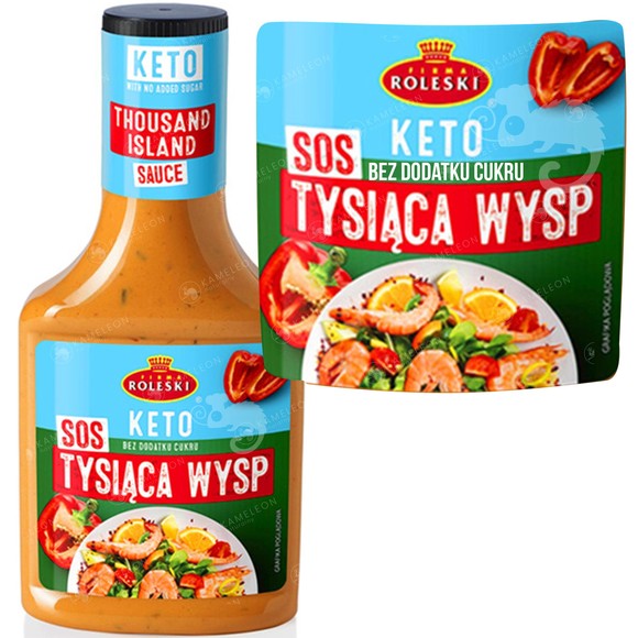Roleski SOS KETO TYSIĄCA WYSP bez dodatku cukru 300g