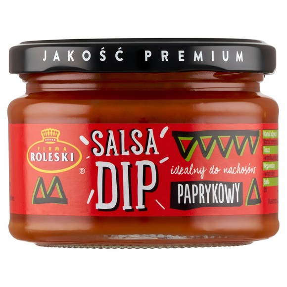 ROLESKI SALSA DIP PAPRYKOWY do nachosów chipsów paluszków