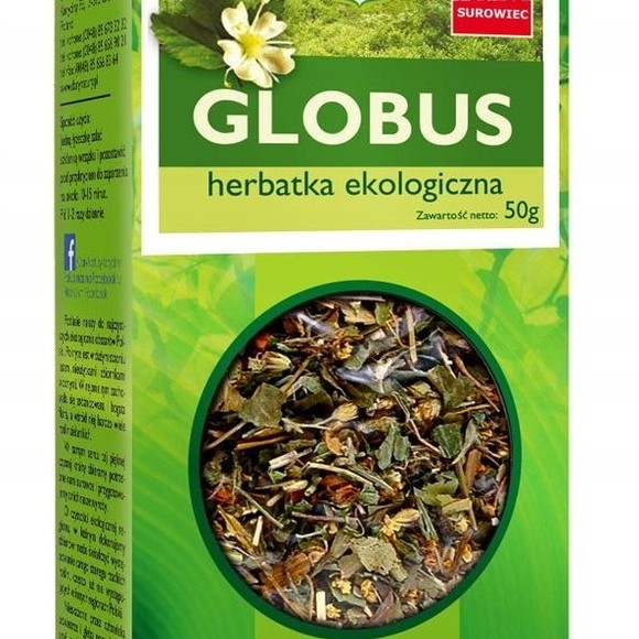 Dary Natury GLOBUS HERBATKA eko 50g Wierzbówka Kozłek Lipa
