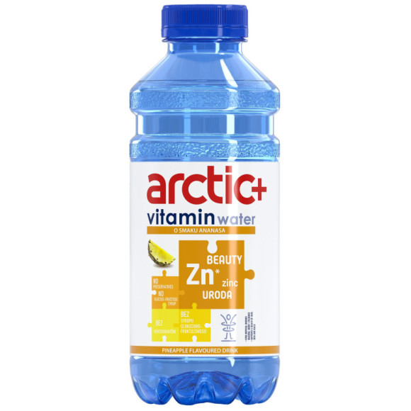 ARCTIC+ ELEMENTS URODA NAPÓJ NIEGAZOWANY z witaminami cynkiem ANANAS 600ml ARCTIC+ ELEMENTS URODA NAPÓJ NIEGAZOWANY z witaminami cynkiem ANANAS 600ml