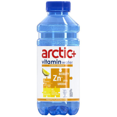 ARCTIC+ ELEMENTS URODA NAPÓJ NIEGAZOWANY z witaminami cynkiem ANANAS 600ml
