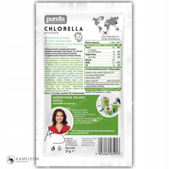 CHLORELLA SPROSZKOWANA ekologiczna BIO SUPERFOOD CHLORELLA SPROSZKOWANA ekologiczna BIO SUPERFOOD