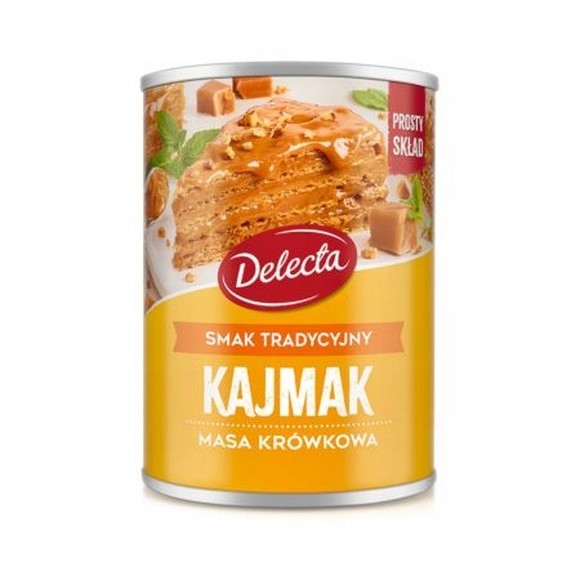 Delecta KAJMAK MASA KRÓWKOWA o smaku TRADYCYJNYM TRADYCYJNA