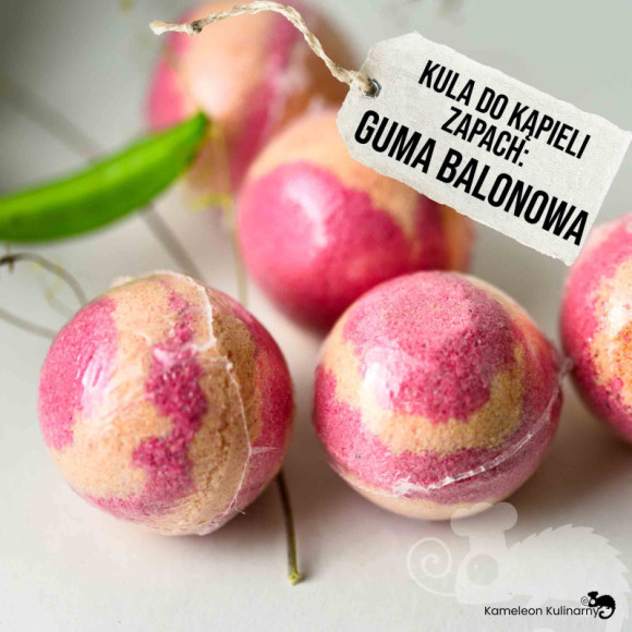 musująca KULA DO KĄPIELI handmade GUMA BALONOWA musująca KULA DO KĄPIELI handmade GUMA BALONOWA
