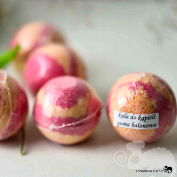 musująca KULA DO KĄPIELI handmade GUMA BALONOWA musująca KULA DO KĄPIELI handmade GUMA BALONOWA