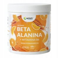 Wish BETA ALANINA + WITAMINA B6 POMARAŃCZ MIĘŚNIE TRENINGI