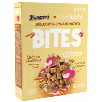 OWOLOVO YUMMER'S BITES PODUSZKI ZBOŻOWE Z KREMEM