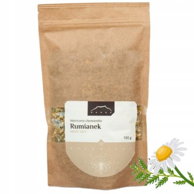 NANGA RUMIANEK Kwiat Cały 100g 0,1kg susz KOSZYCZEK RUMIANKU