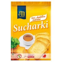 MAMUT SUCHARKI bez cukru 225g (żółte)
