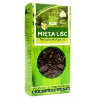Dary Natury MIĘTA PIEPRZOWA ekologiczna LIŚĆ MIĘTY EKO 25G