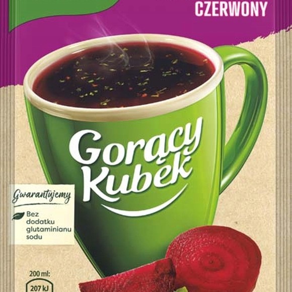 KNORR GORĄCY KUBEK POMIDOROWA Z MAKARONEM