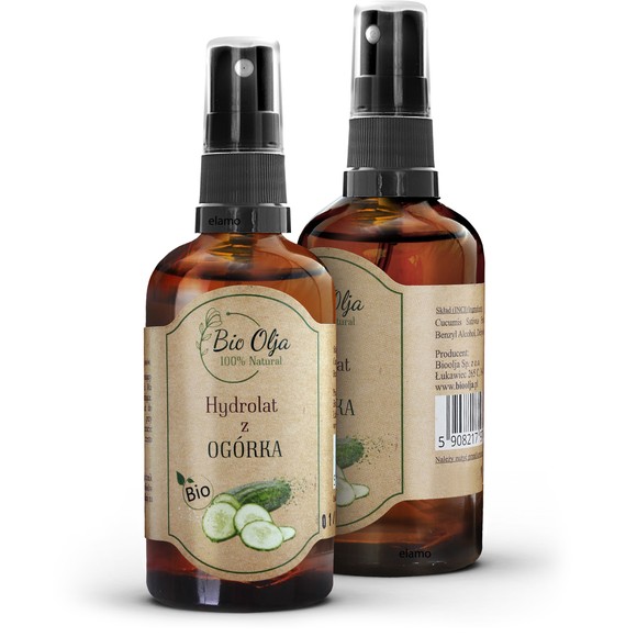 Bioolja BIO HYDROLAT Z OGÓRKA 100ml Nawilża Zmiękcza