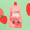 Owolovo JELLY GALARETKA W TUBCE JABŁKO TRUSKAWKA deser bez