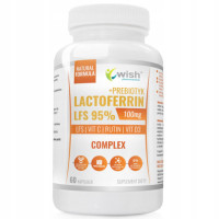 LAKTOFERYNA 100mg LFS 95% + WIT C D RUTYNA 60 kaps WISH wsparcie ODPORNOŚĆ