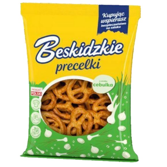 BESKIDZKIE PRECELKI Z SOLĄ 140G wegańskie bez konserwantów