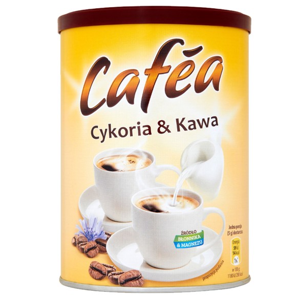 CAFEA 250g (DUŻA) cykoria & kawa DUŻA TUBA