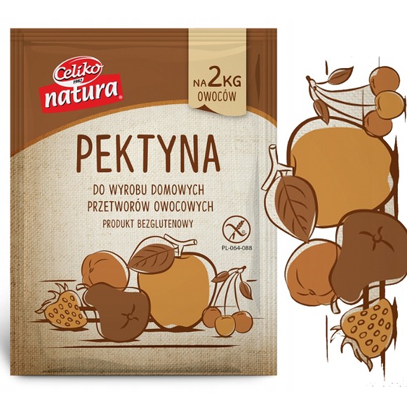 Celiko PEKTYNA 24g NA 2 kg OWOCÓW DOMOWE PRZETWORY DŻEMY