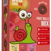 BOB SNAIL rollsy owocowe 420g zestaw 42szt MIX smaki BEZ