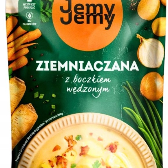 Profi JEMY JEMY ZUPA ZIEMNIACZANA Z WĘDZONYM BOCZKIEM 450G